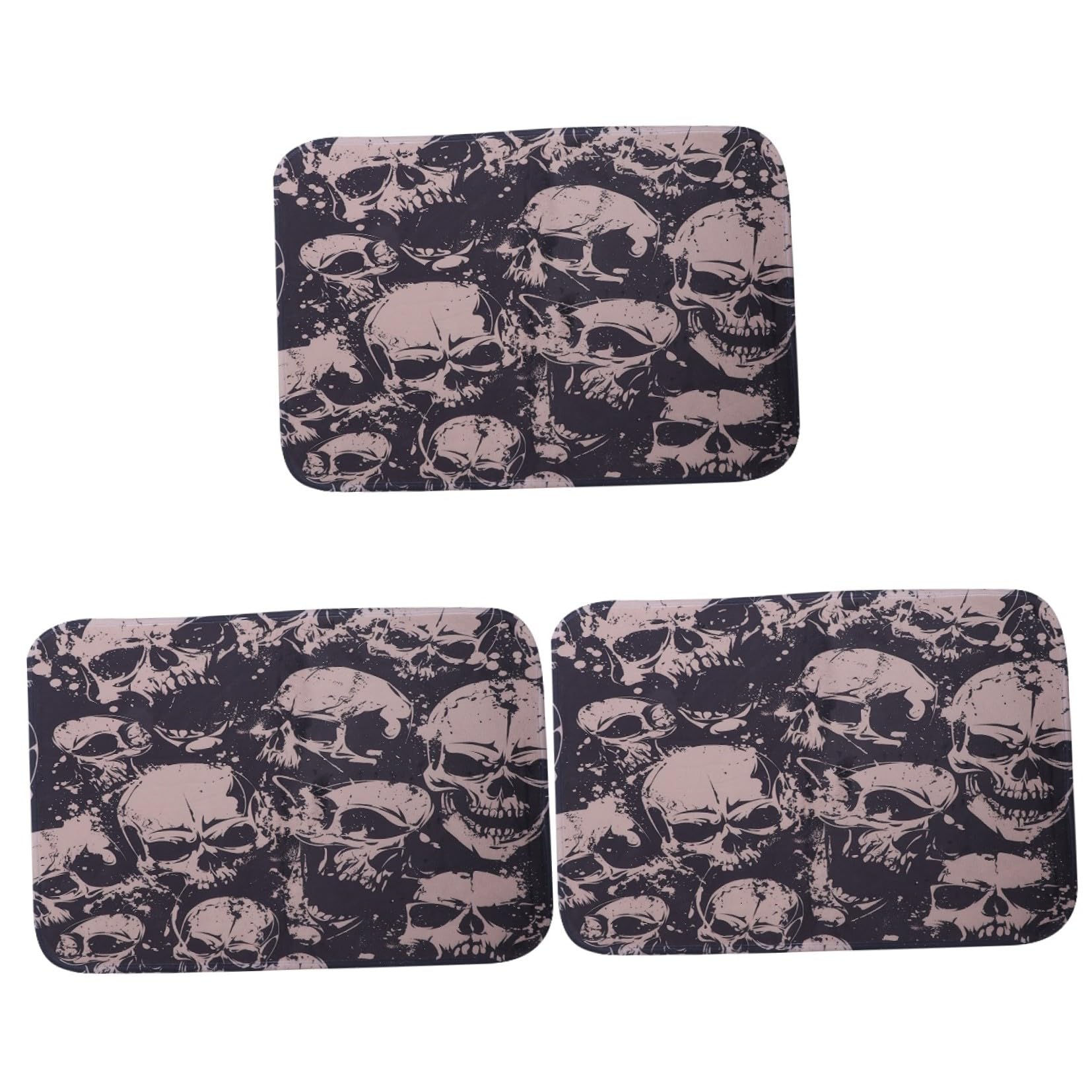 Tapis de sol Halloween crâne au design soigné et finitions durables pour intérieur moderne