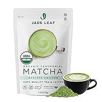 Vista 21 de Jade Leaf Matcha Polvo de Té Verde Matcha Orgánico Premium de Grado Ceremonial - Japonés - Culinario, Ingrediente, Casa de Té Barista Ceremonial