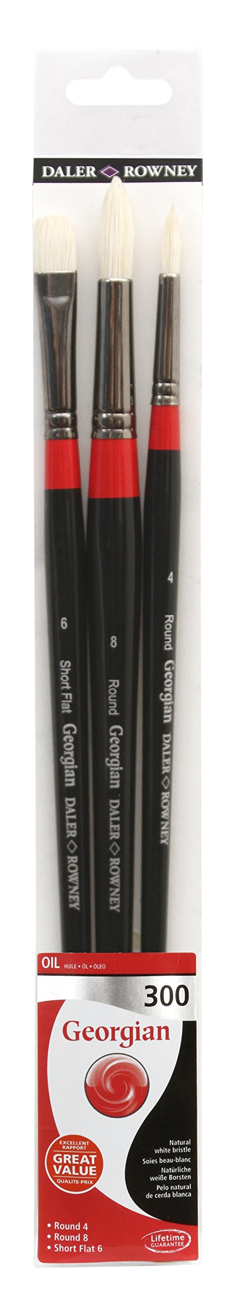 Daler-Rowney : Georgian Oil Brush : Wallet Set : 300