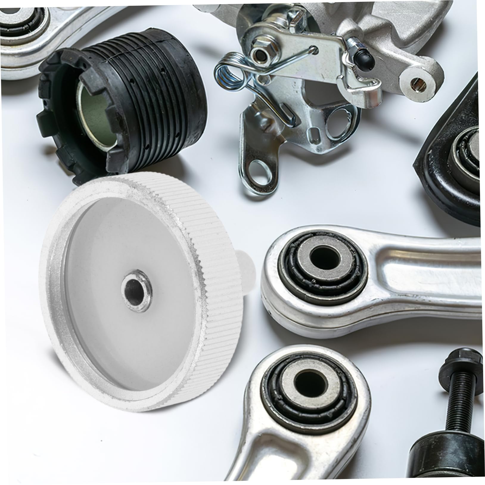 Mobestech 5piezas Adaptador De Purgador De Freno para Cilindro Maestro De Vehículos Herramienta De Cambio De De Frenos Compatible Múltiples y De Usar y
