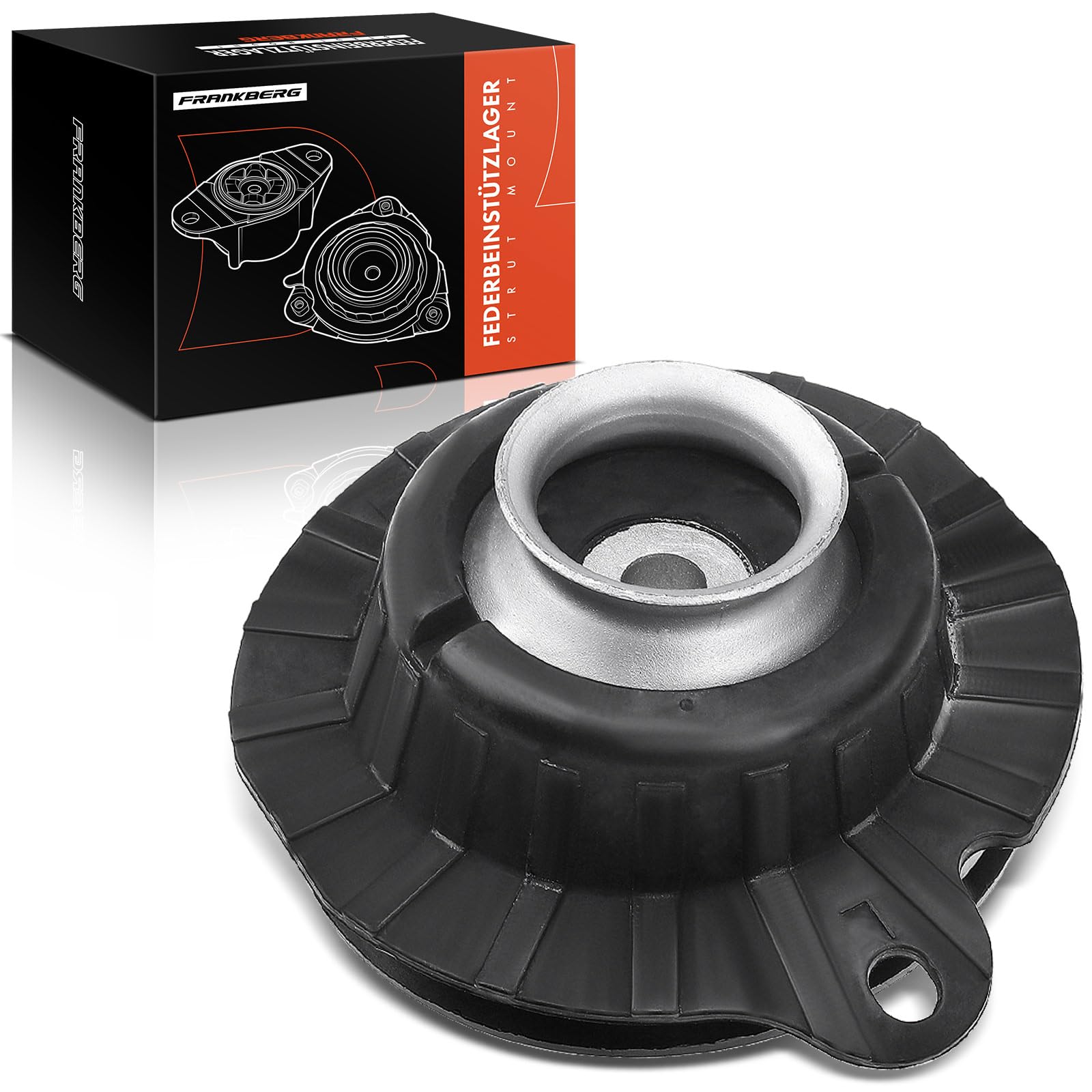 Frankberg Cuscinetto del montante Cuscinetto di supporto della sospensione Anteriore sinistro Compatibile con Giulietta 940 1.4 TB 1.6 JTDM 1.8 TBi 1.4 Bi-Fuel 2.0 JTDM 2010-2020 51805868,50520155