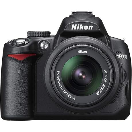 Renewed 12.3 MP NIKON D5000 DX Digital SLR Camera with 18-55mm f/3.5-5.6G VR Lens