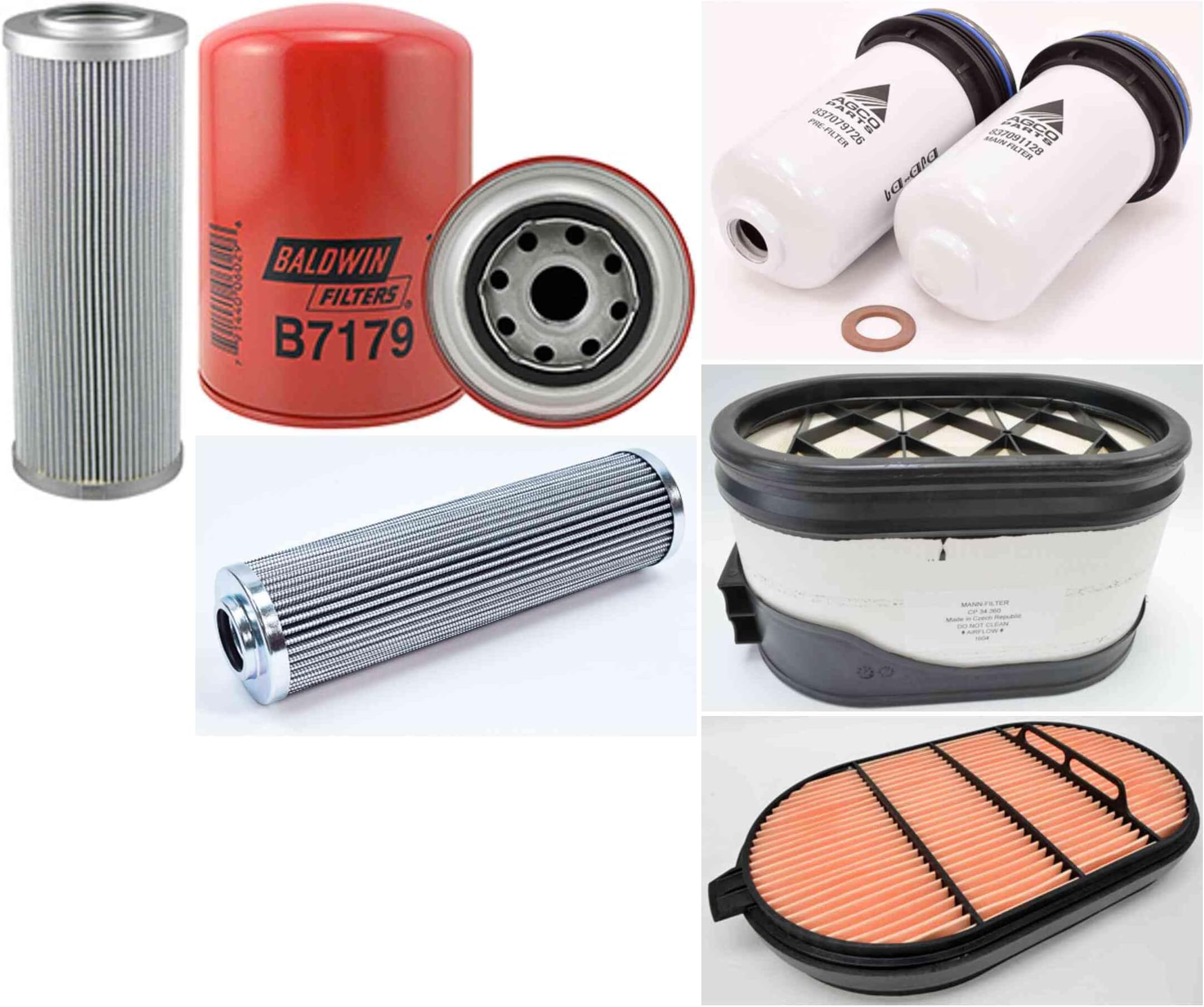 Filter Kit - Complete - For Valtra Valmet T214 with/for Sisu engine