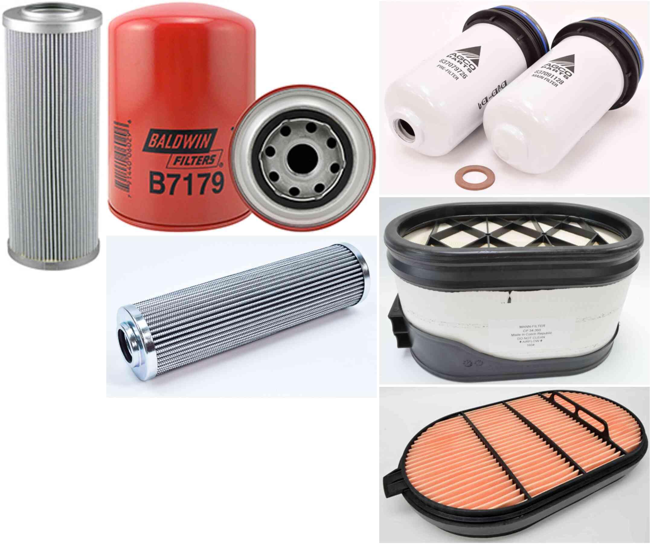 Filter Kit - Complete - For Valtra Valmet T214 with/for Sisu engine