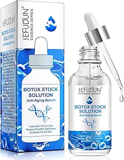 Botox Stock Solution30Ml, Anti Aging Serum, Botox Facial Serum, Collagen Serum For Face, Botox In A Bottle, Hydrating Serum, Fade Skin Fine Lines, Reduces The Depth, Suitable For All Skin