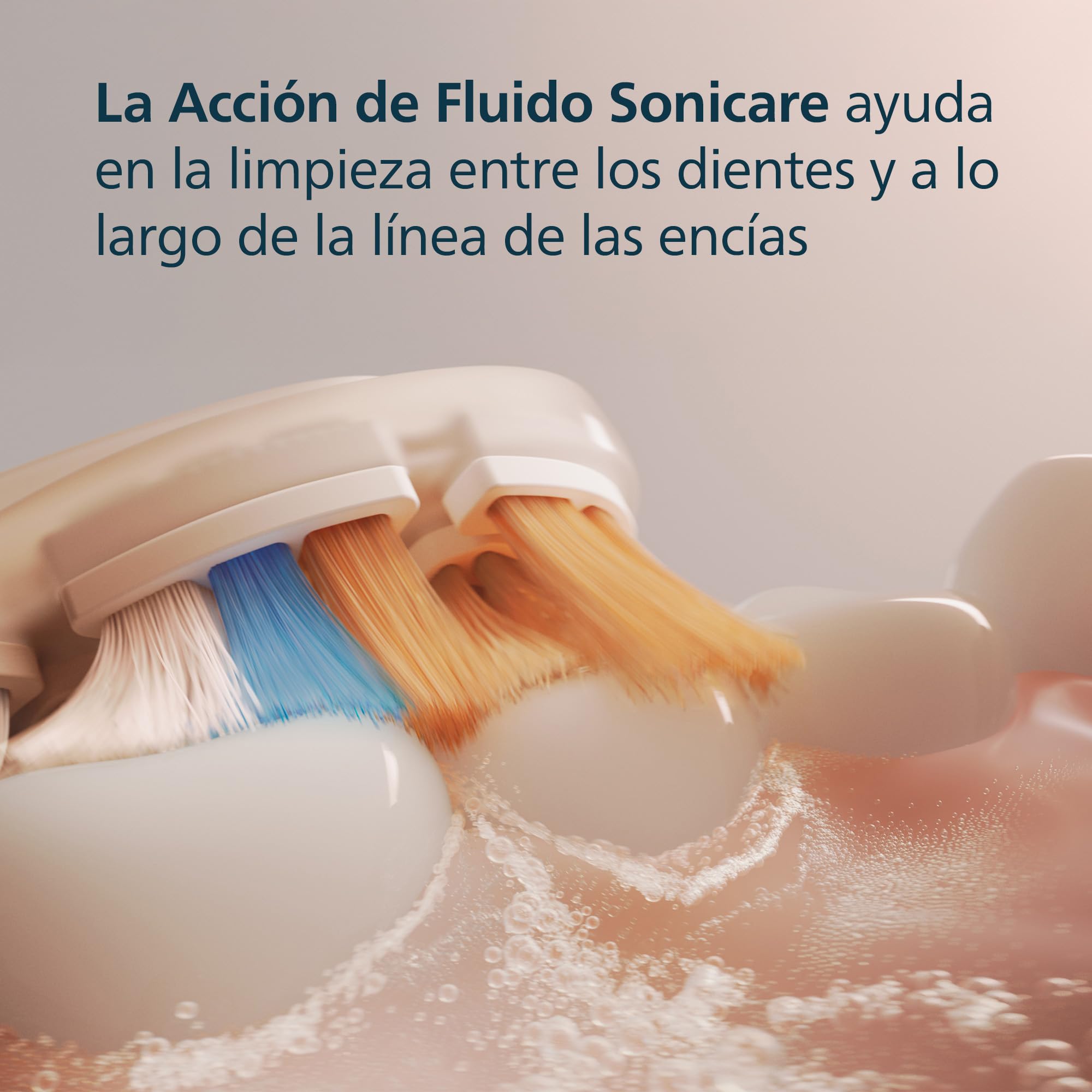 Philips Sonicare A3 Premium All-in-One, cabezales de cepillado de repuesto originales, blanco, paquete de 4, HX9094/87