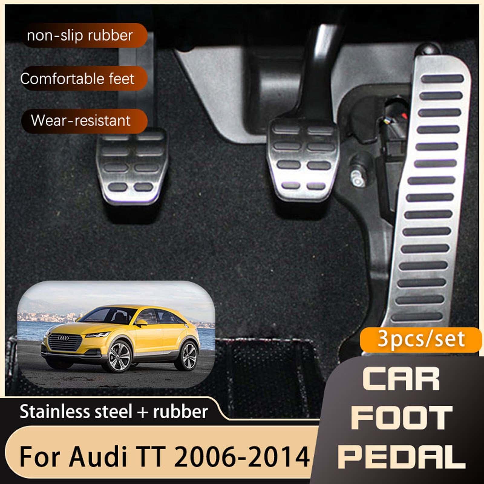 アウディTT 8J フットレスト Audi Sport AUDI TT(8J)・A3(8P)/RHD ステンレス・フットレスト【OSIR