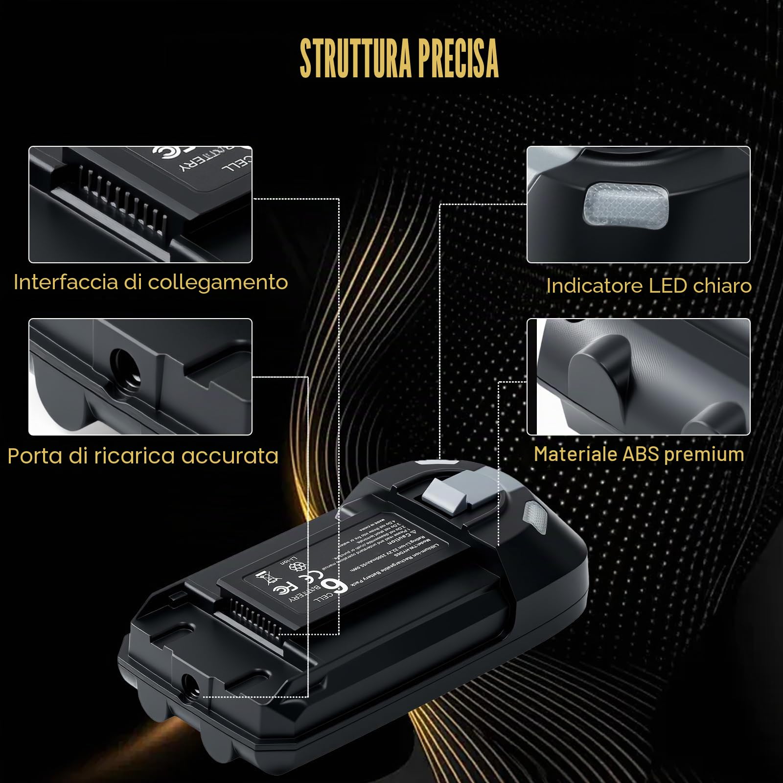 Batteria di ricambio agli ioni di litio da 22,2 V per Rowenta X-Force Flex serie 8.60, compatibile con RH9638, RH9639, RH9678, RH9690 e TY96 EO96, sostituisce batteria ZR009700, potente e durevole