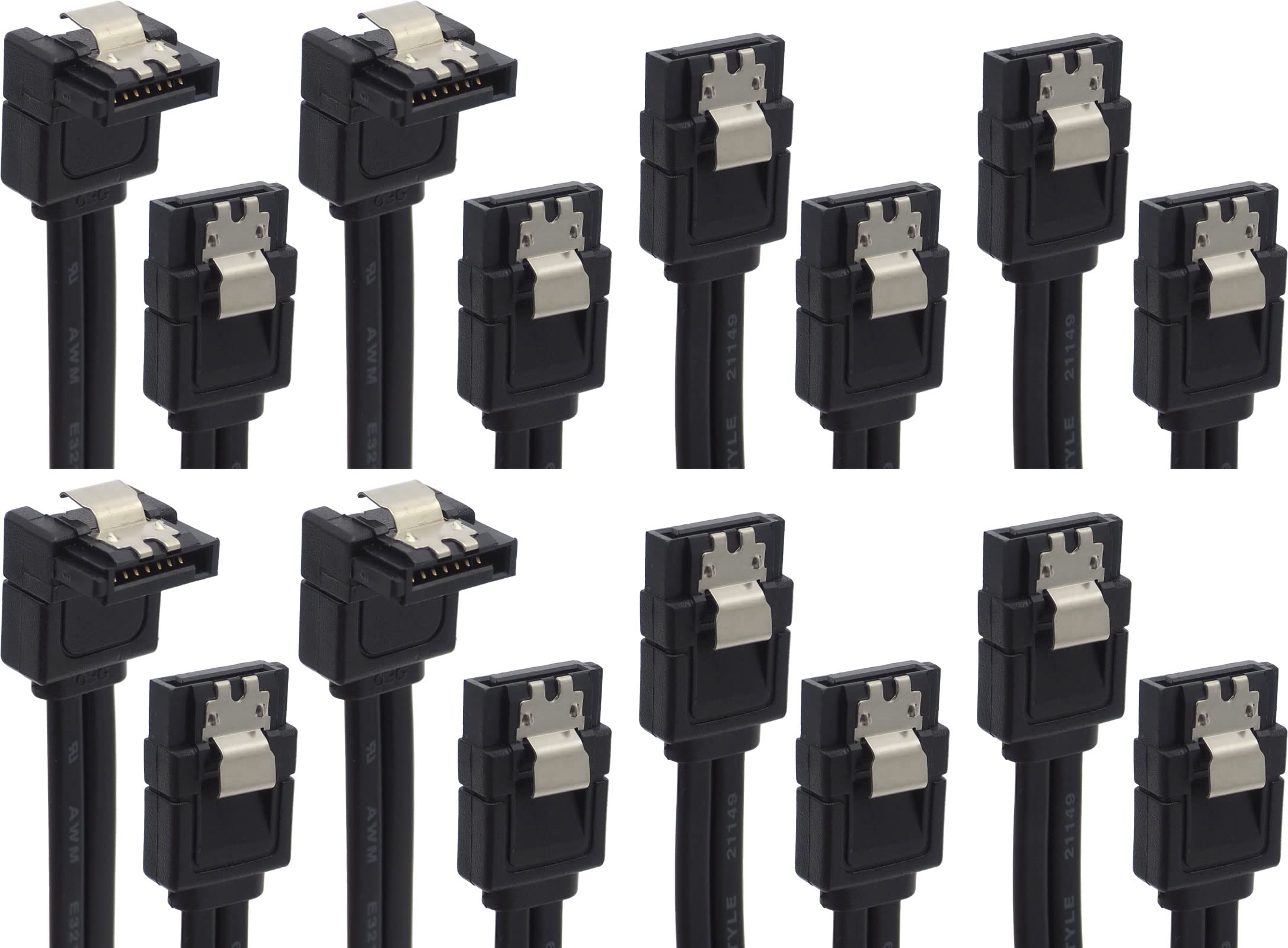 Amazon | オーディオファン ASUS SATAケーブル 6Gbps SATA3 ロック付き