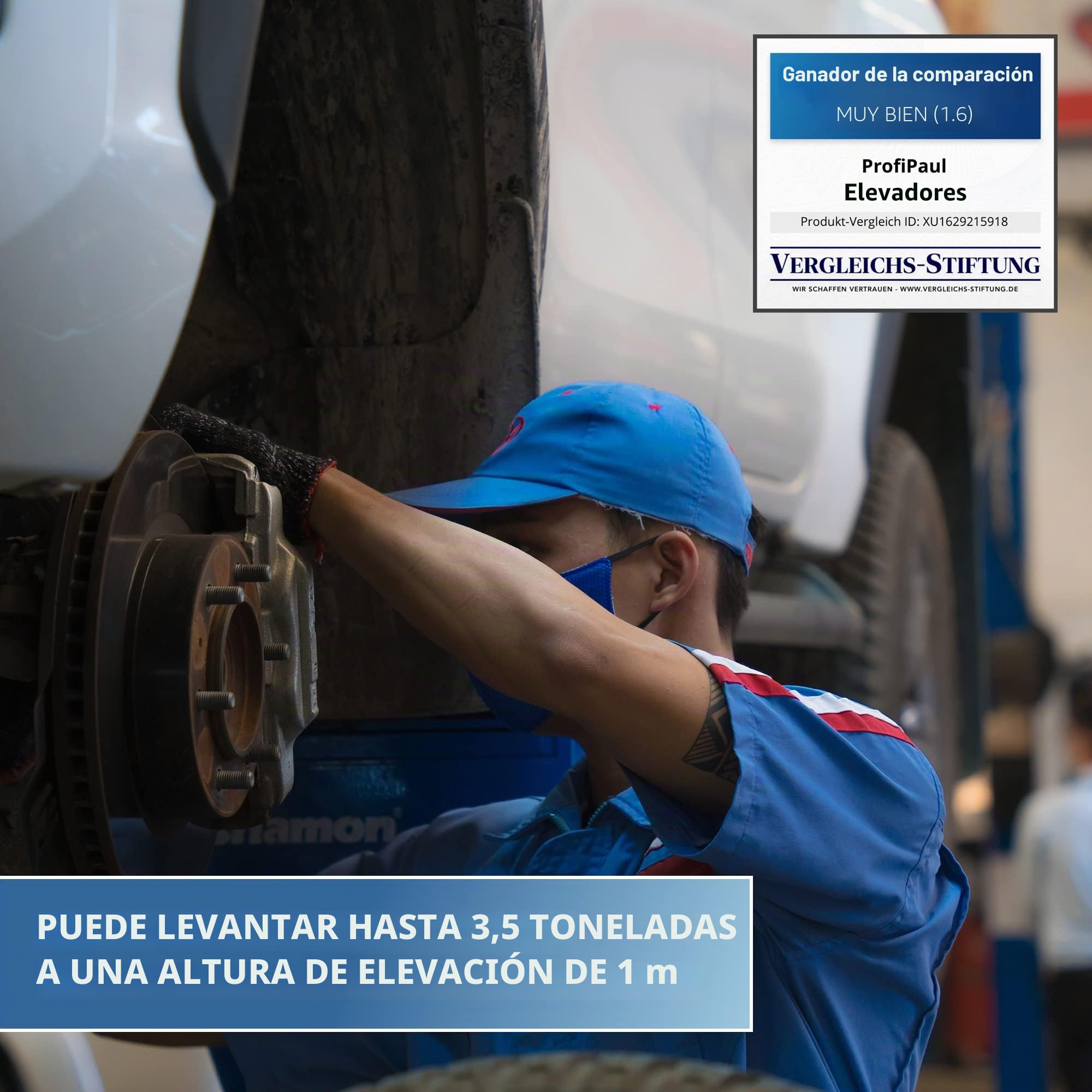 DSLS 608 - Plataforma elevadora de Tijera, Equipo para Taller de automóviles, Gato de Coche, Plataforma de Trabajo, Dispositivo de elevación, 3,5 toneladas