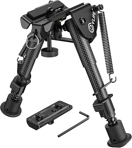 Miniatura 8 de CVLIFE Bípode de 6-9 pulgadas con adaptador para carril M