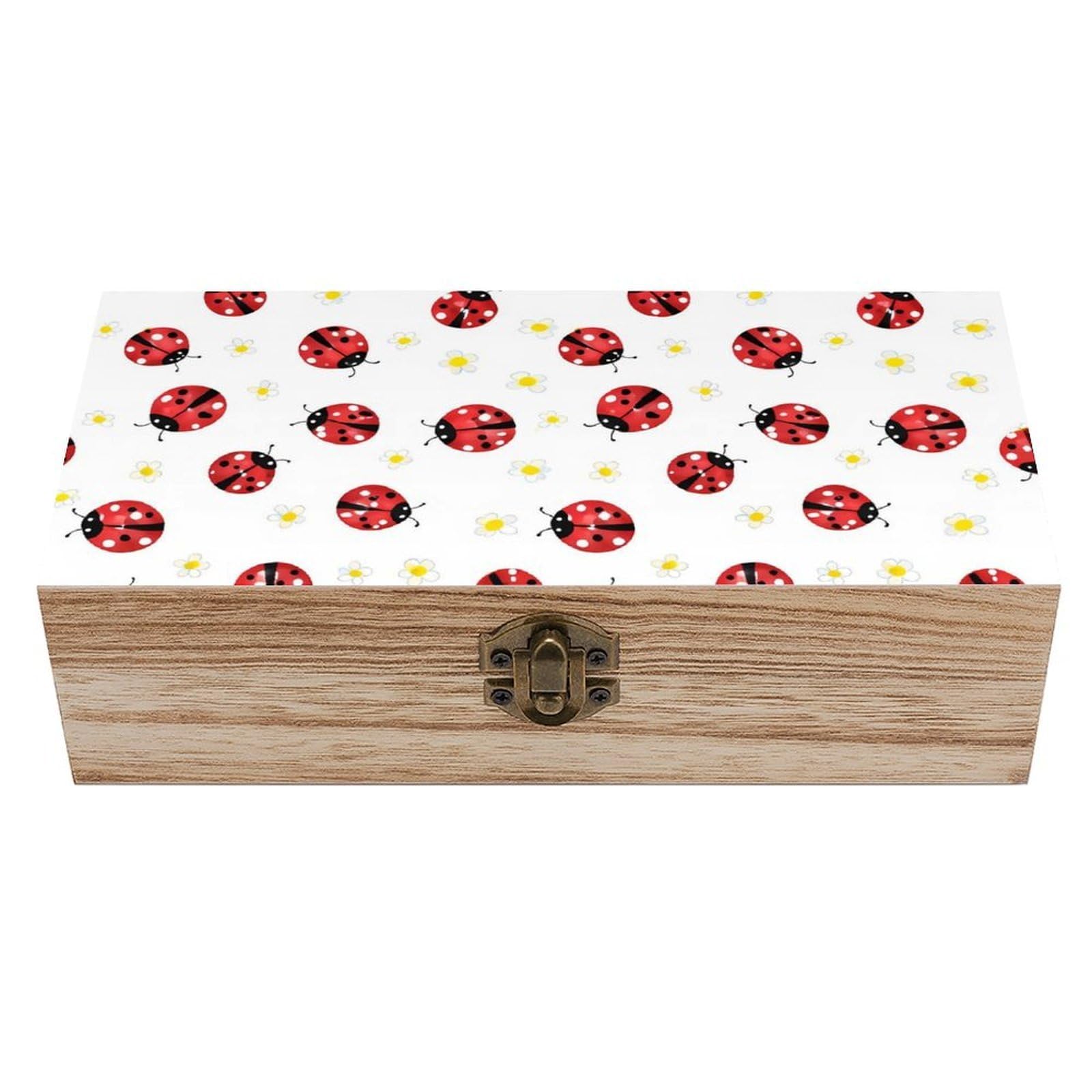 HLBSDM Motorcycle Wooden Storage Box