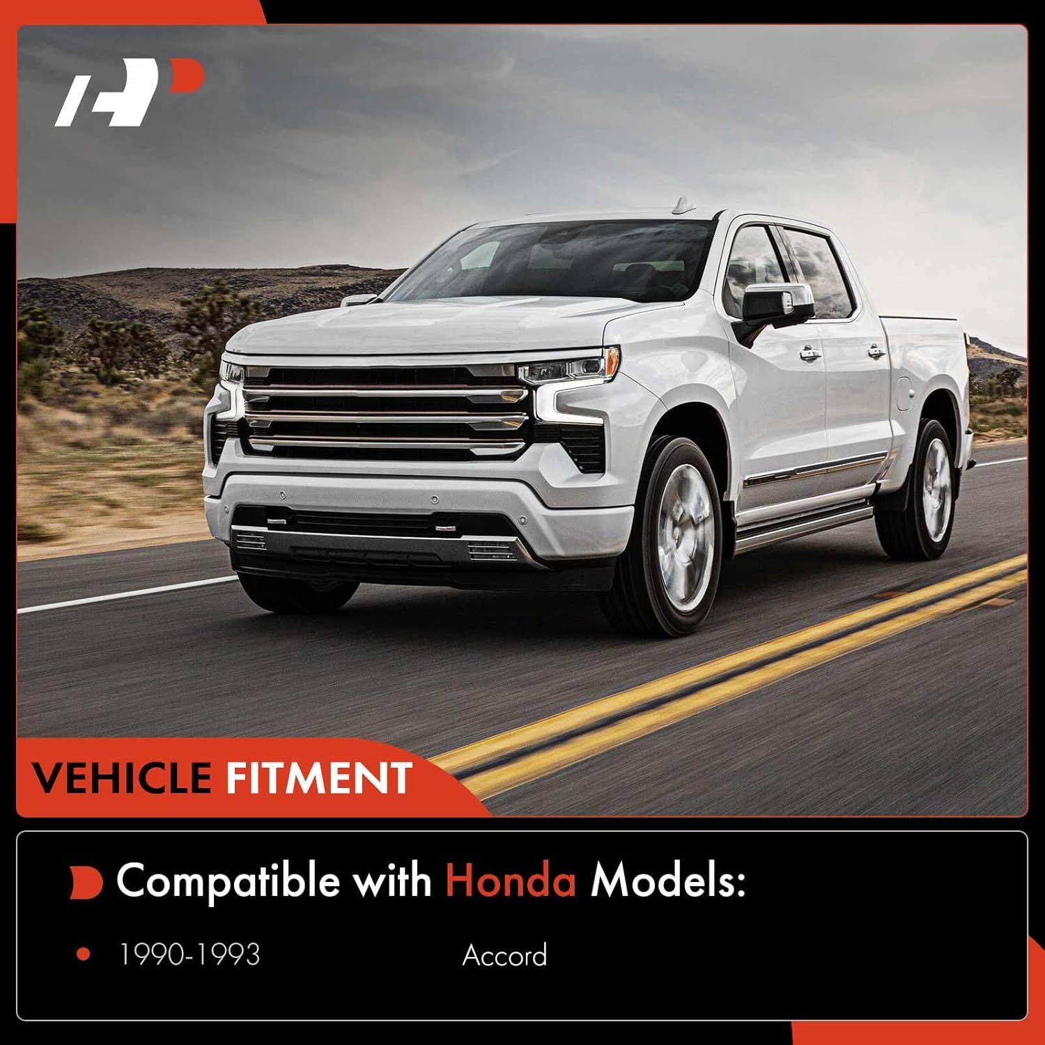 A-Premium 12Pcs Front Suspension Kit, Upper Control Arm, Lower Ball Joint, Sway Bar Link, Inner & Outer Tie Rod End, Rack and Pinion Boot, Compatible with Honda Accord 1990 1991 1992 1993