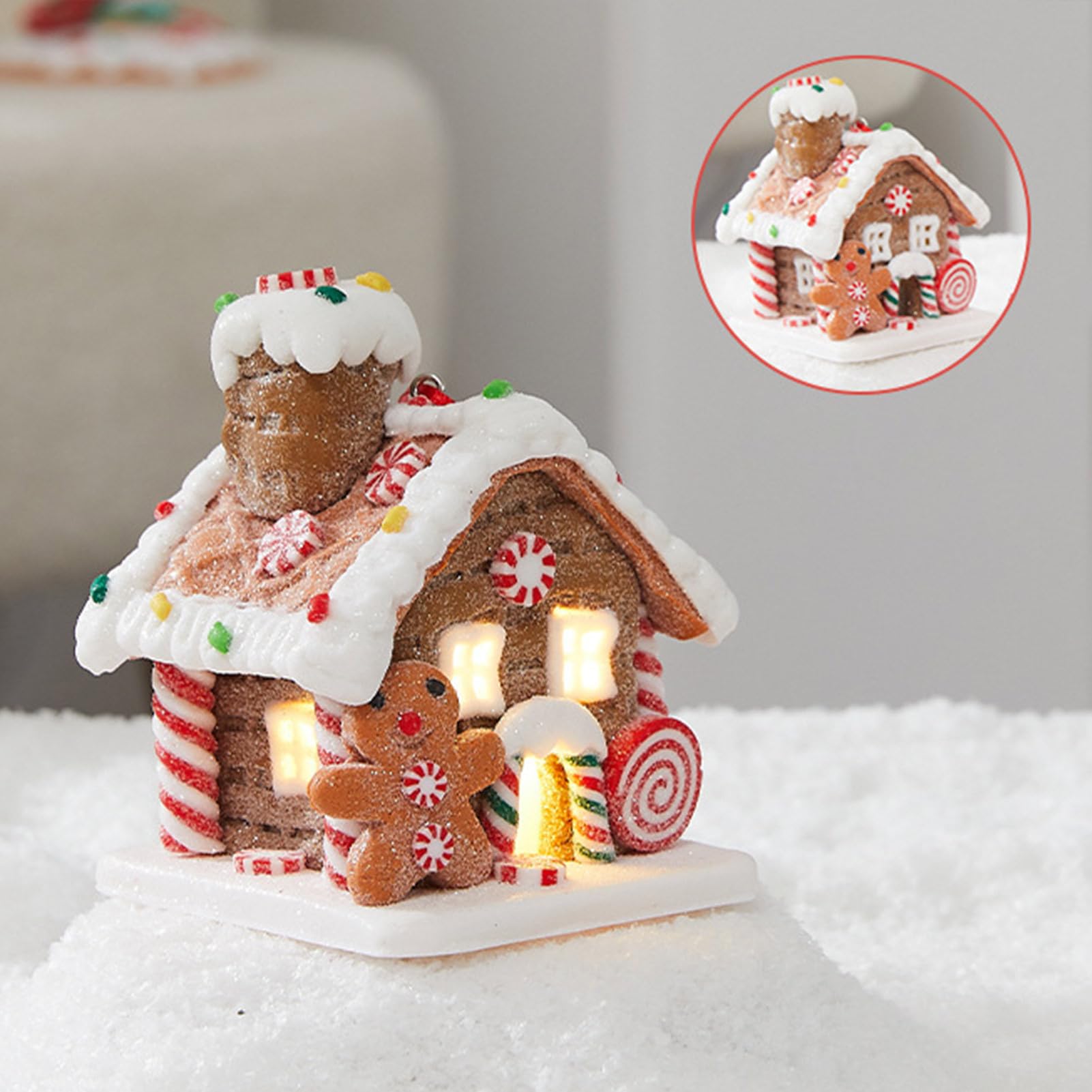 Weihnachtlicher Lebkuchen-Duschvorhang Keks-Haus Niedlicher Lebkuchenmann  Weihnachtsbaum Süßigkeiten Zucker Kinder Winter Urlaub Happy New Year  Kinder Stoff Dekor Für Badvorhang Mit Haken, image size:1601x1601