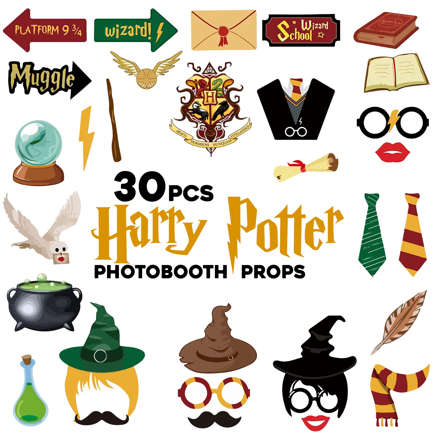Buy Zyozique Harry Potter Birthday Decorations, Harry Potter Birthday Party Supplies for Kids