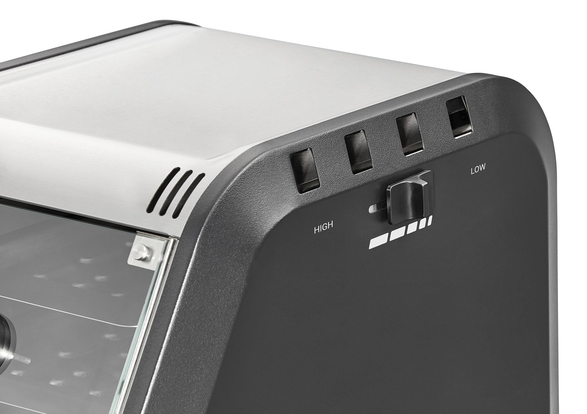 Enders® Delicater™-Ofen für UNIQ® Pro 3 IK und UNIQ PRO 3 IK Kitchen CRUSTER®#8603, schwarz/edelstahlfarben