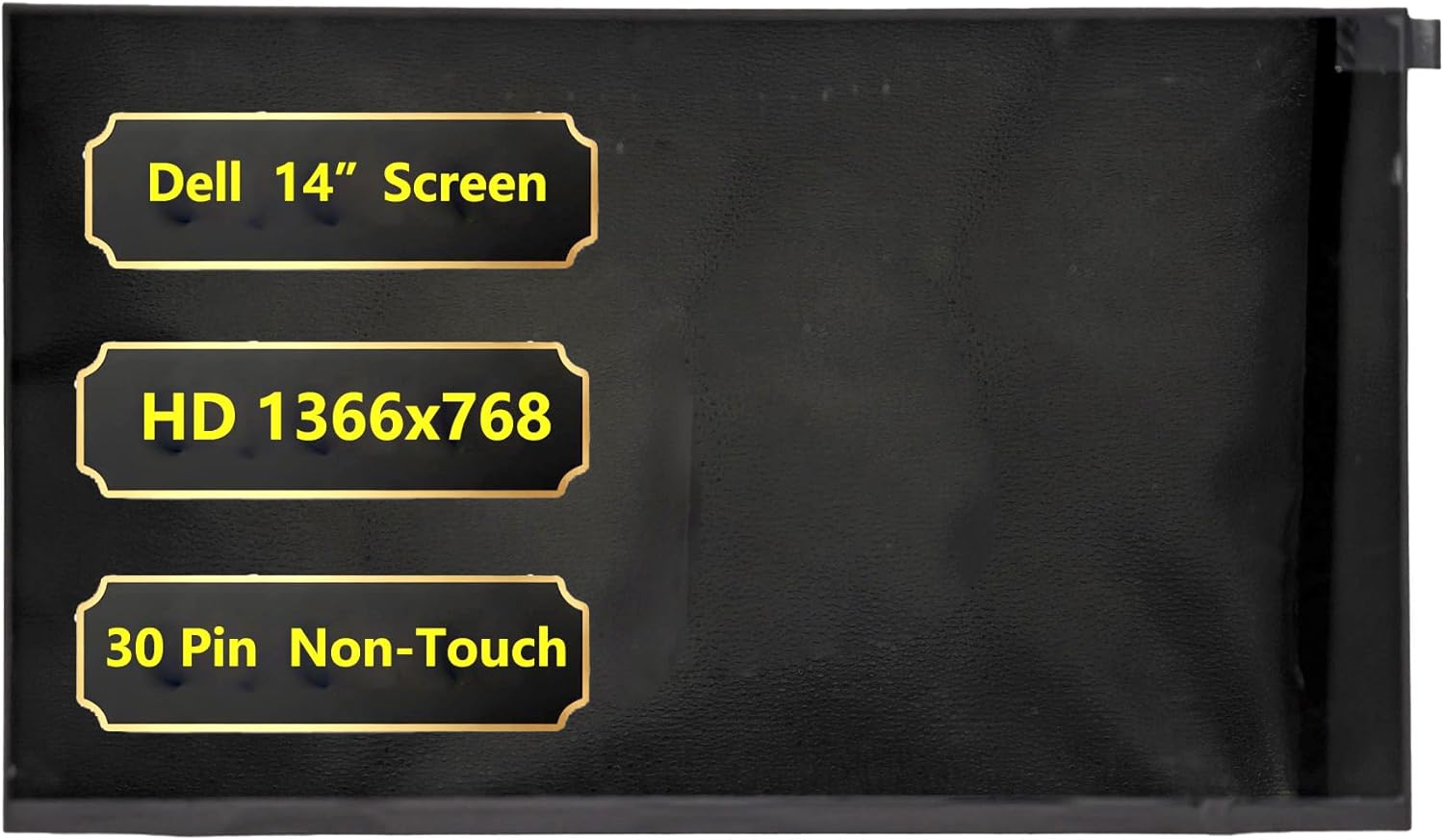 Replacement 14 inch Screen for Dell Latitude 3440 Series Laptop LCD Non-Touch Screen HD 1366x768 30 Pin Glossy LCD LED Display D2K69 0D2K69