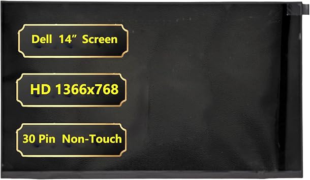 14-Inch HD Non-Touch LCD Screen for Dell Latitude 3420 3430 3440