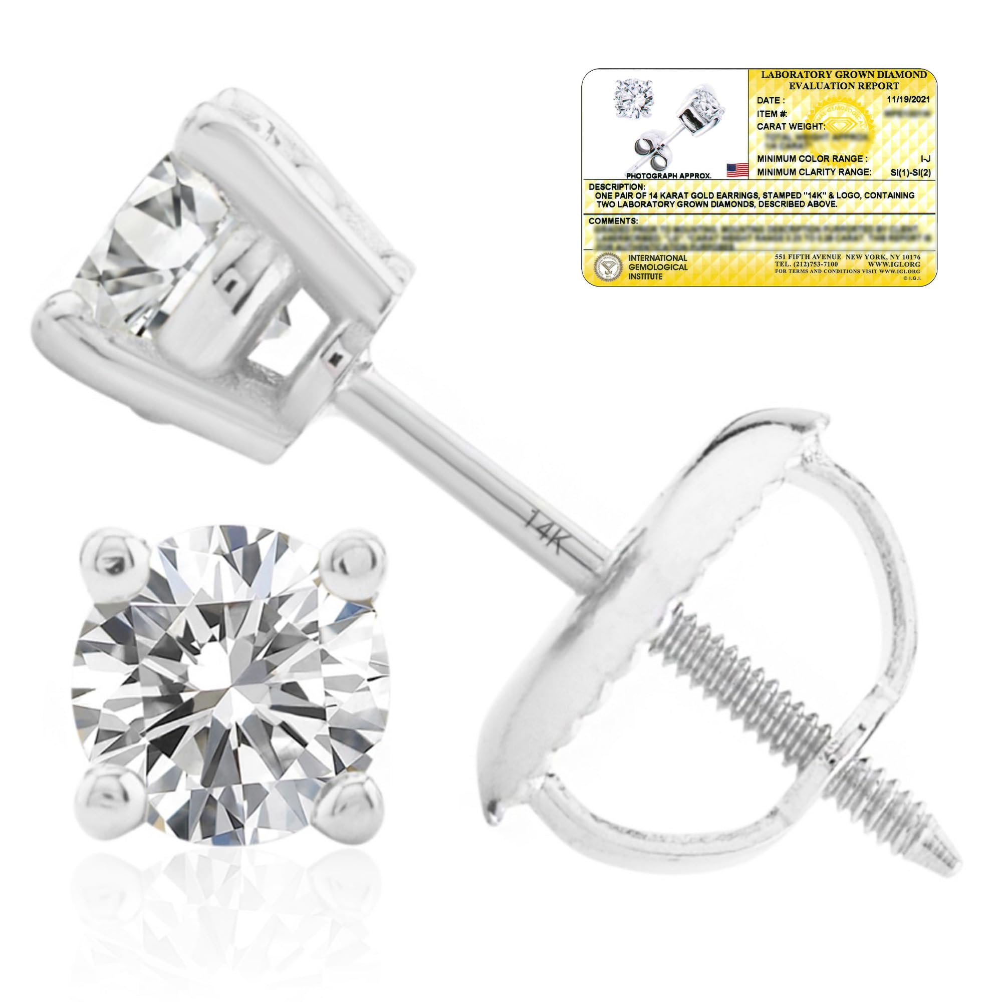 MAX + STONE Diamond Studs