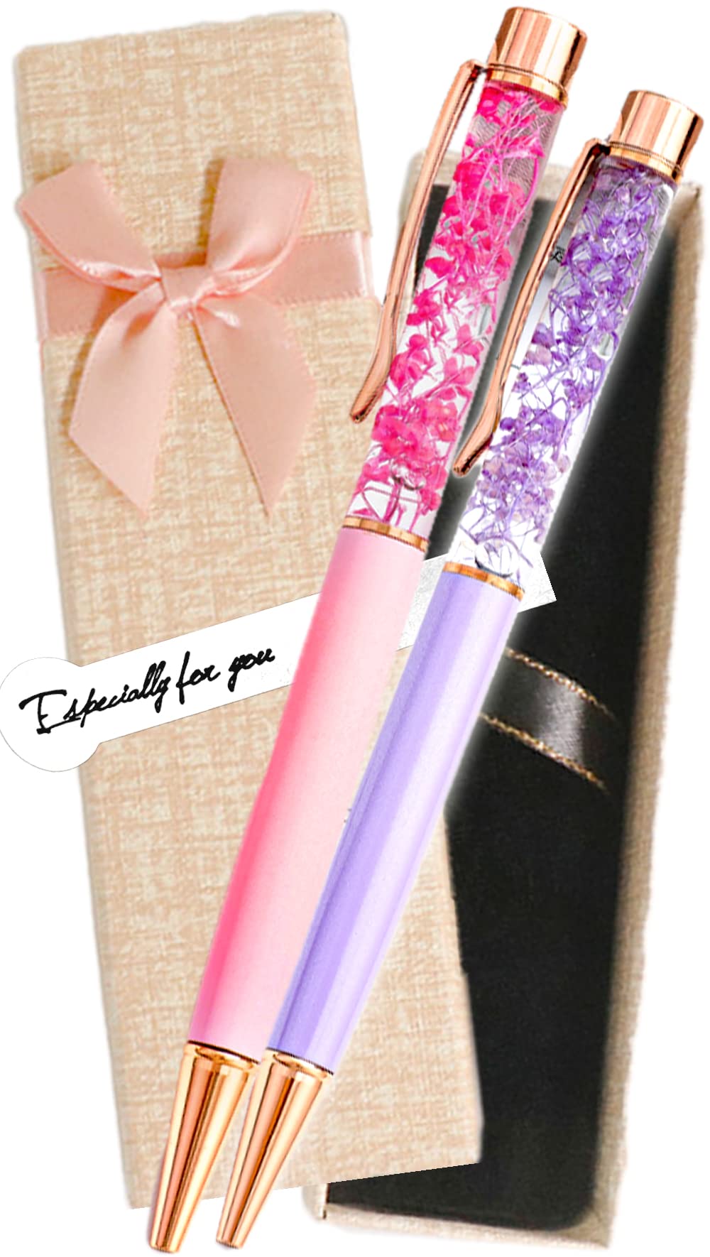 ハーバリウム ボールペン♡ピンク系 Amazon | upFRAME ハーバリウム ボールペン 2本セット ギフト ハー