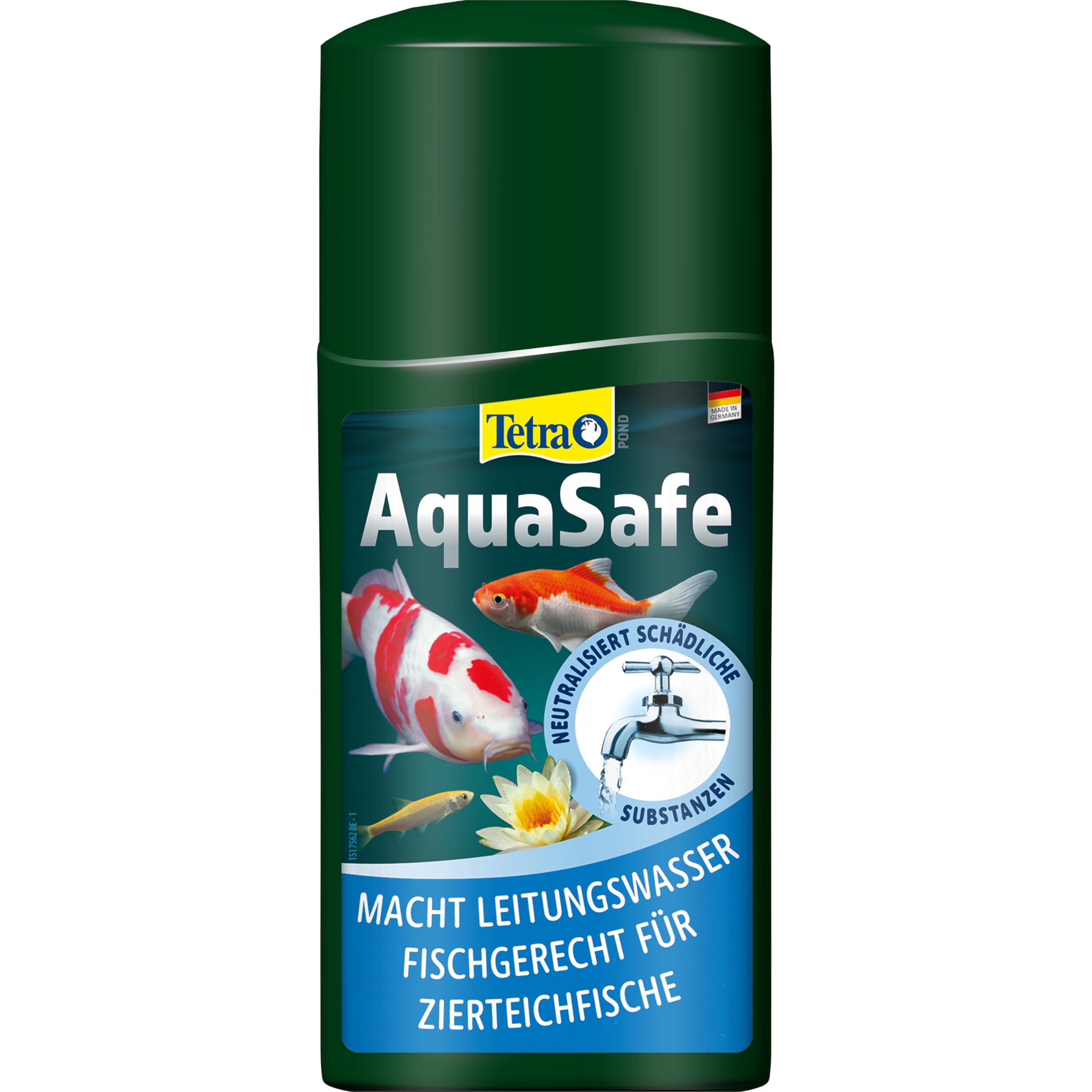 Tetra Pond Aquasafe, Quality Pond Water Treatment Pond Water Change Cleaning Pond Filter Change in Bottle 250 ml