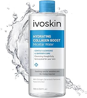 Agua micelar hidratante de colágeno | Desmaqu...