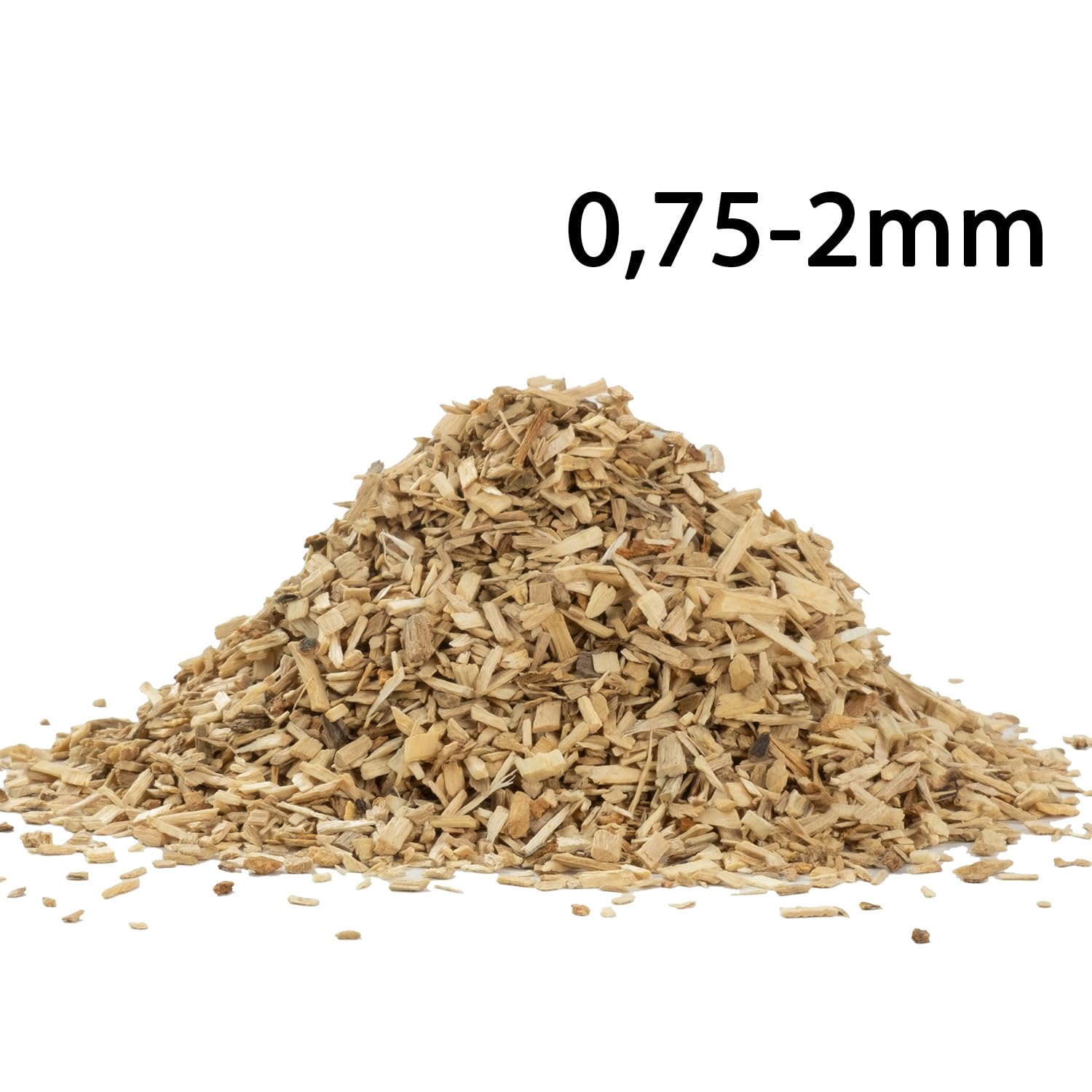 Moritz 25 kg de virutas de ahumar haya fina 0,75 – 2 mm para ahumar I en frío de pescado, carne, salchichas, queso, verduras, también para barbacoa I Grill – serrín ahumado