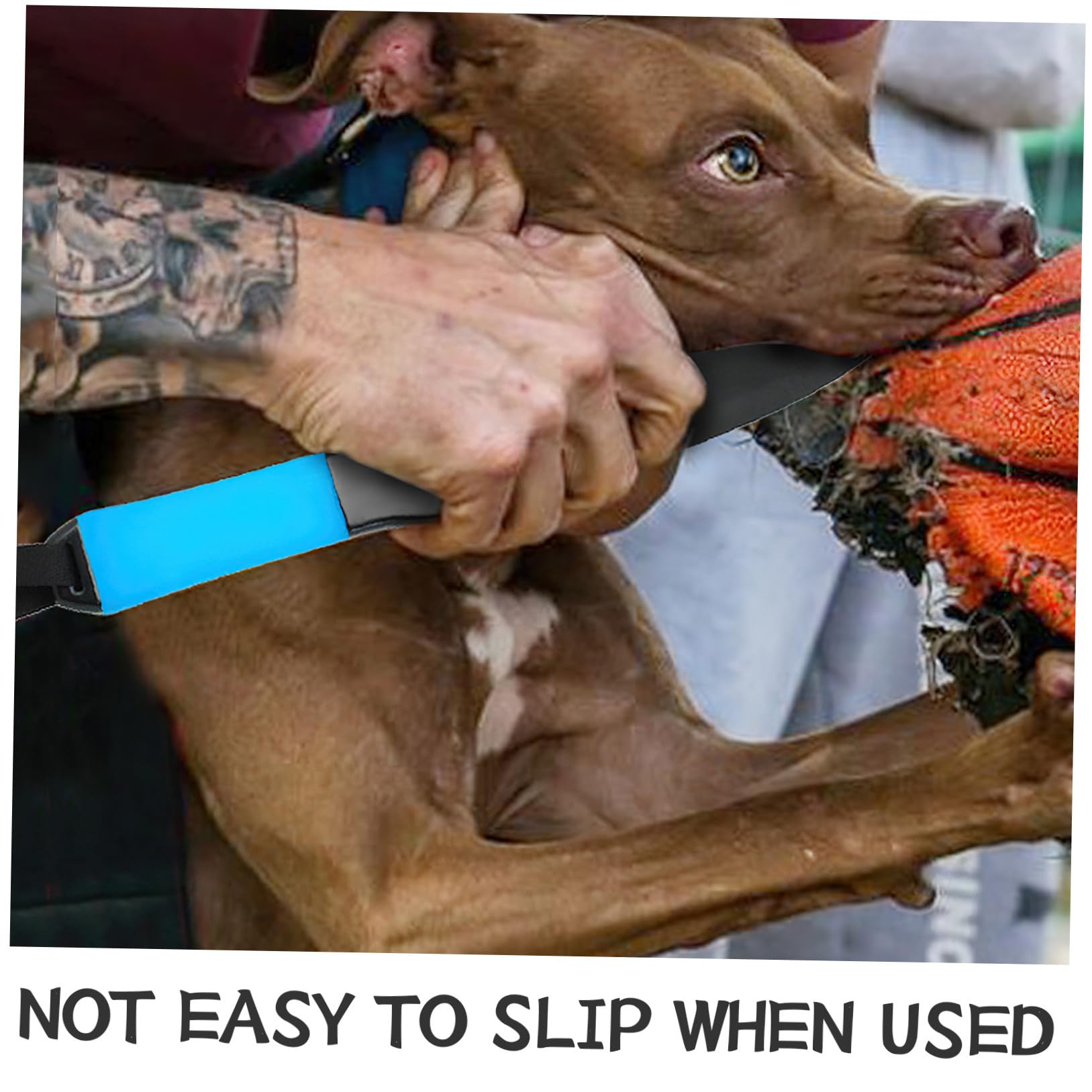 Herramienta Antimordeduras para Perros Grandes y Medianos Palo Rompedor de Mordidas Negro Varilla de Entrenamiento Resistente para Abrir Boca Uso Profesional