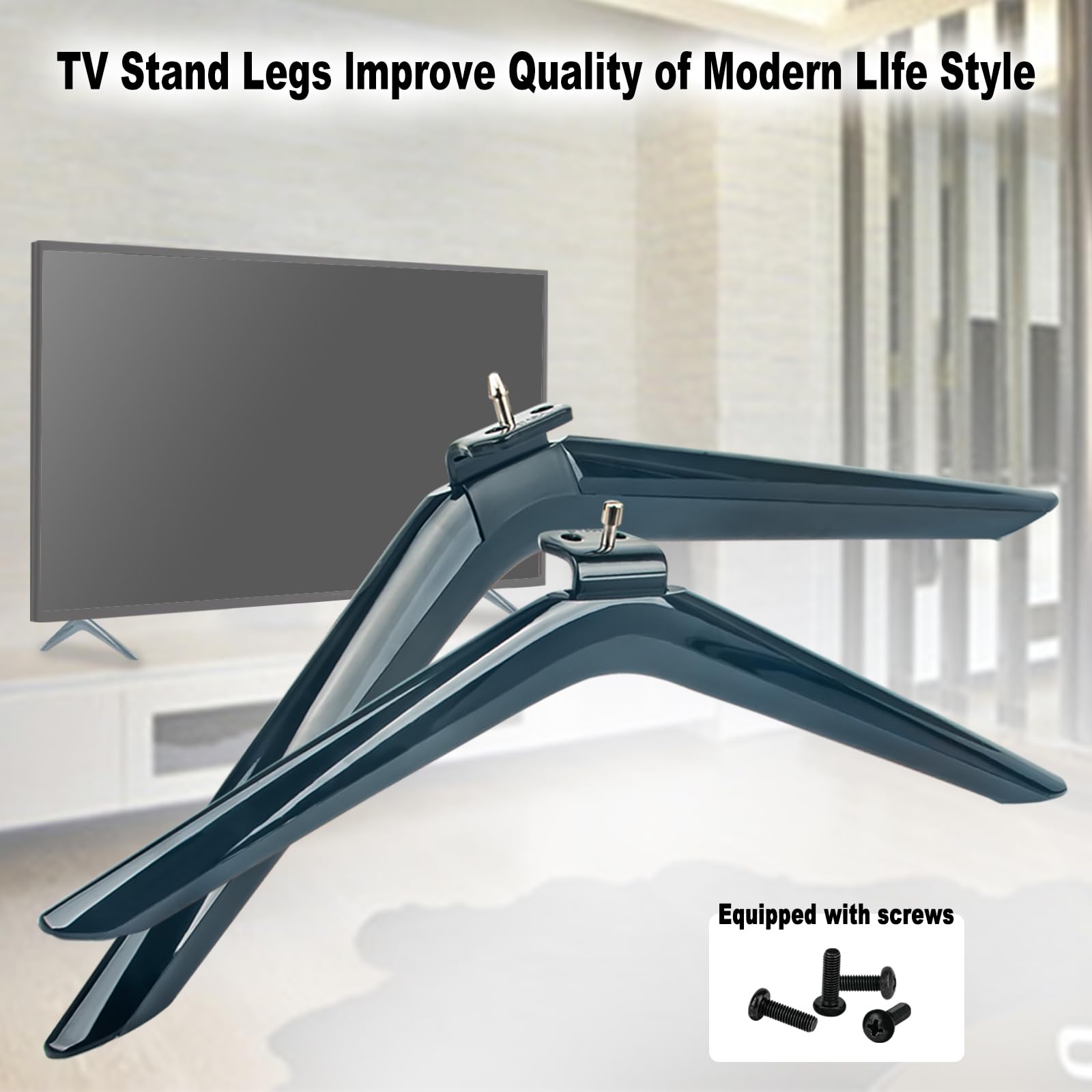 Hisense 4Kテレビ＋WALLテレビスタンド Amazon.co.jp: VINABTY テレビベース テレビスタンド 脚 交換用