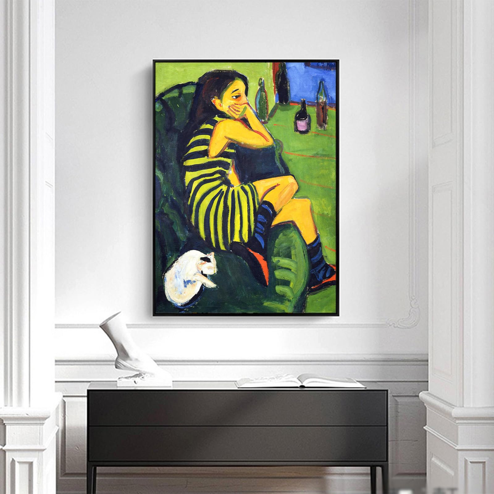 Pôster de arte de parede Ernst Ludwig Kirchner - Impressões de
