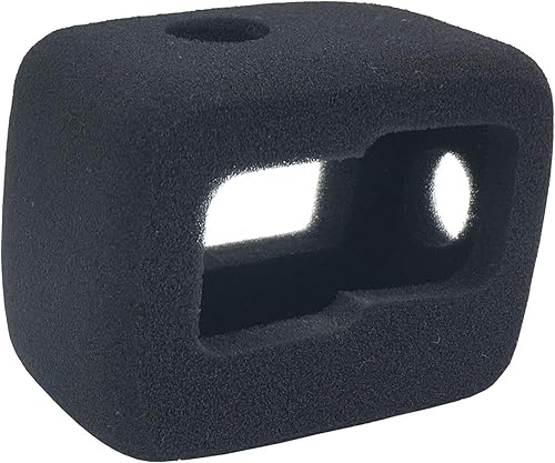 Miniatura 6 de Orejera de viento para GoPro Hero 13/12/11/10/9 - Funda de micrófono de espuma para reducción de ruido del viento, accesorio de grabación de audio