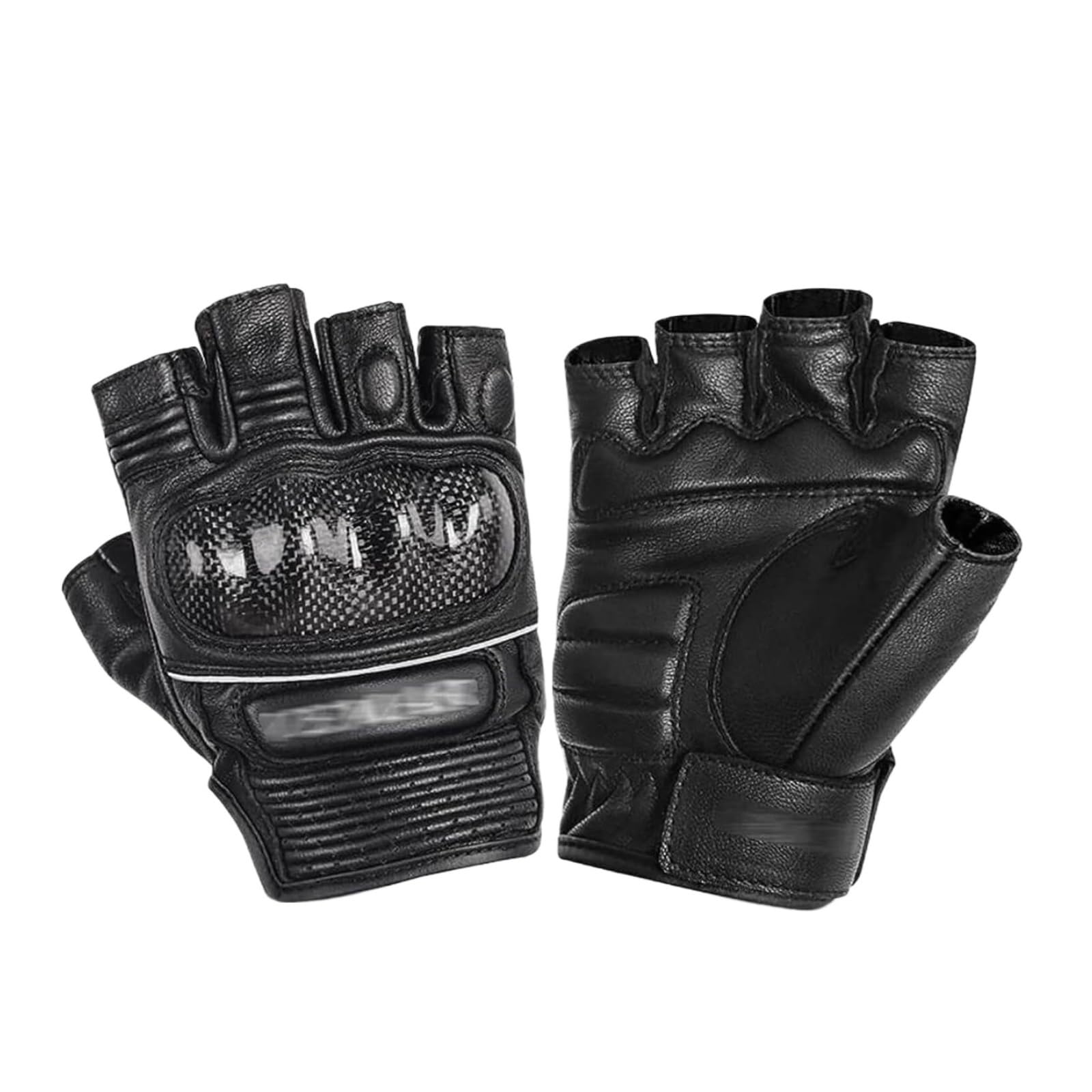 Fahrradhandschuhe Halbfinger-Handschuhe For Gewichtheben, Sommer-Fahrrad-Leder-Herren-Fahrradhandschuhe Kletterhandschuhe