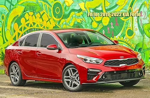 Miniatura 2 de MOERTIFEI Parasol de ventilación para ventana de automóvil, deflector de viento, protector de lluvia solar compatible con KIA Forte Sedan 2019-2022