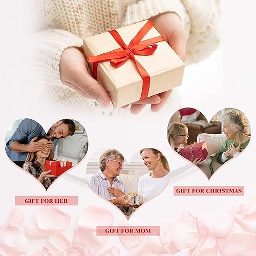 Miniatura 6 de Adorno de atrapasoles para colgar en la ventana de cristal rojo y rosa, regalo de San Valentín