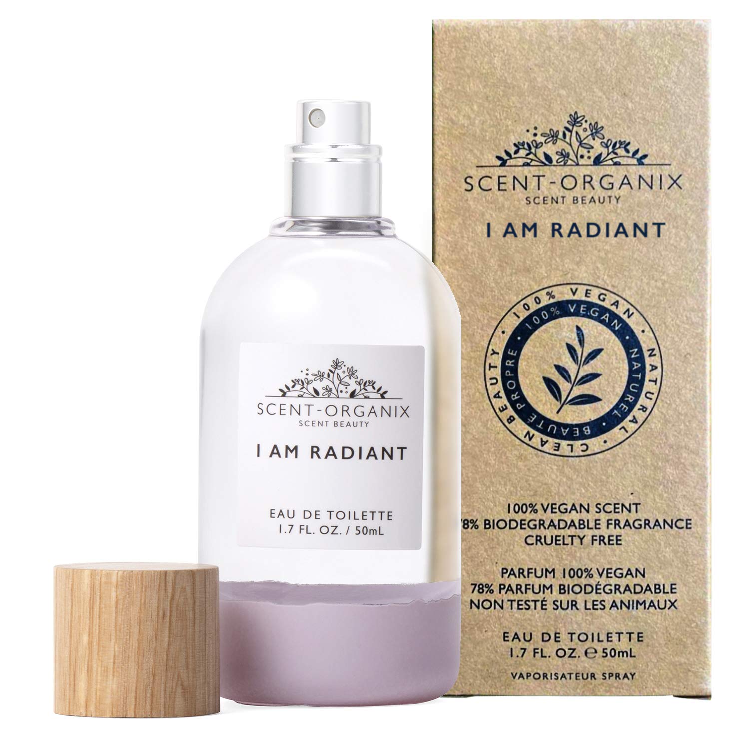 SCENT ORGANIX I AM RADIANT EDT SPRAY 50ML