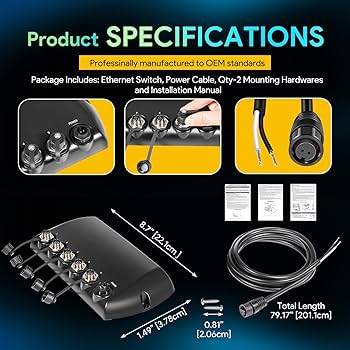 Amazon.com: 408450-1 5 Port Ethernet Switch, Replacement for