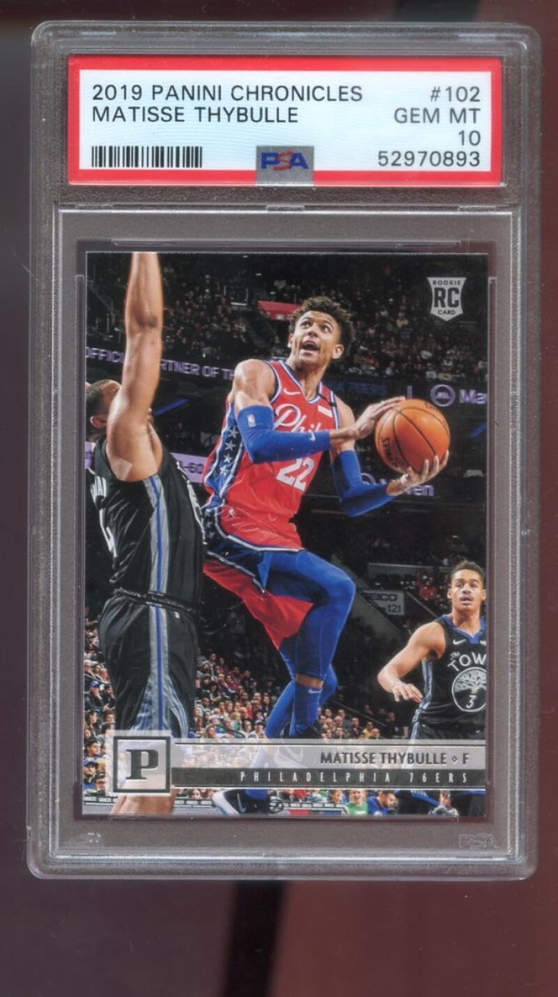 2019-00 Panini Chronicles #102 Matisse Thybulle ROOKIE RC PSA 10 Graded Basketball Card NBA 19-00 2019-2000