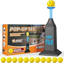CHAMPRO Brute Spring-Loaded Batting Tee - Adjustable Baseball & Softball Practice Equipment