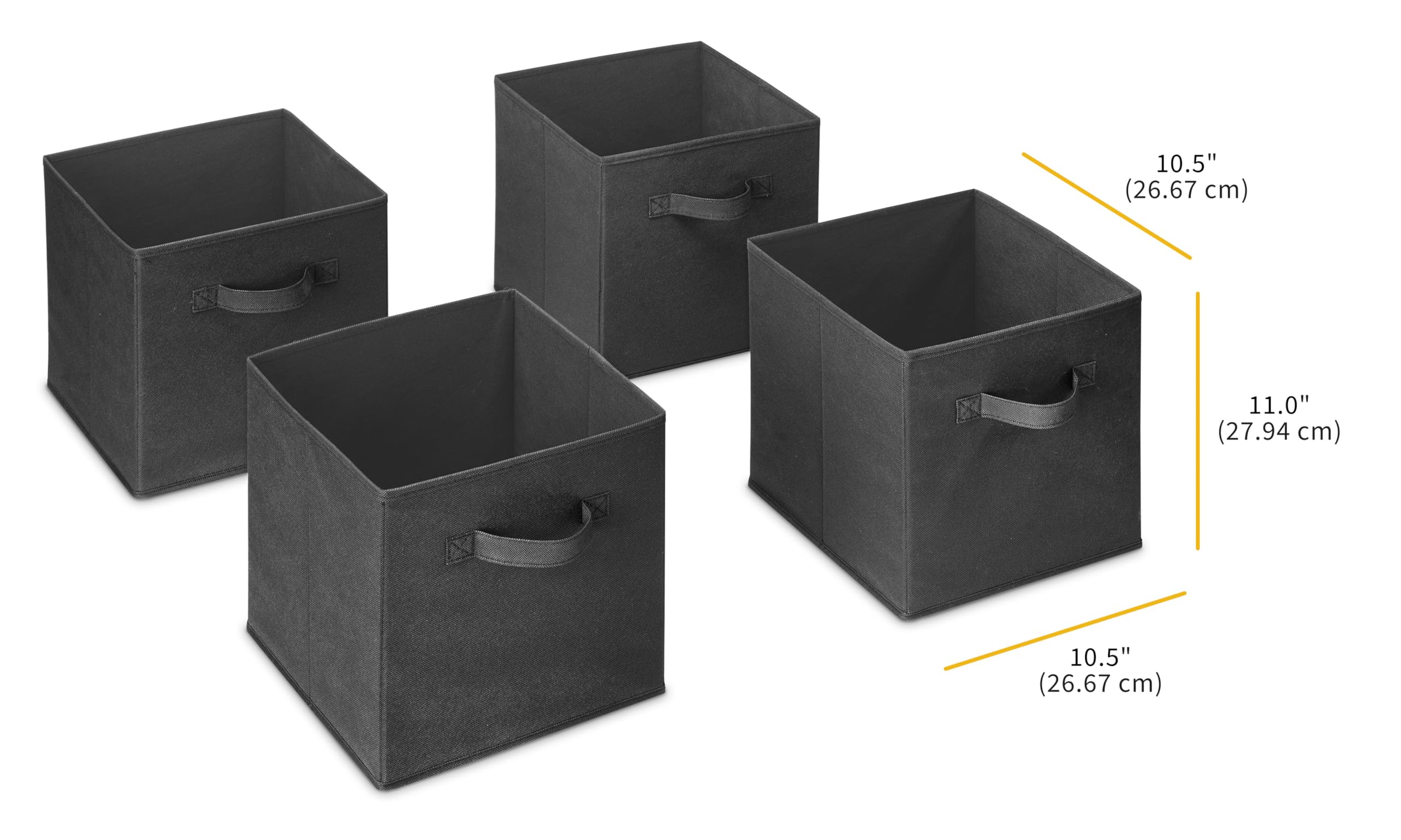 Amazon.com - Whitmor Collapsible Cubes - 10.5 x 10.5 x 11 inches