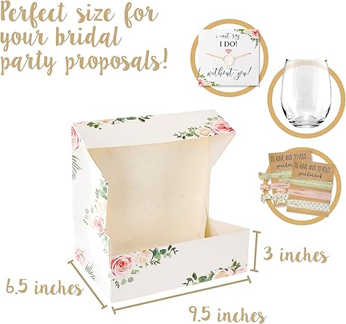 Miniatura 4 de Juego de 6 cajas de regalo para dama de honor