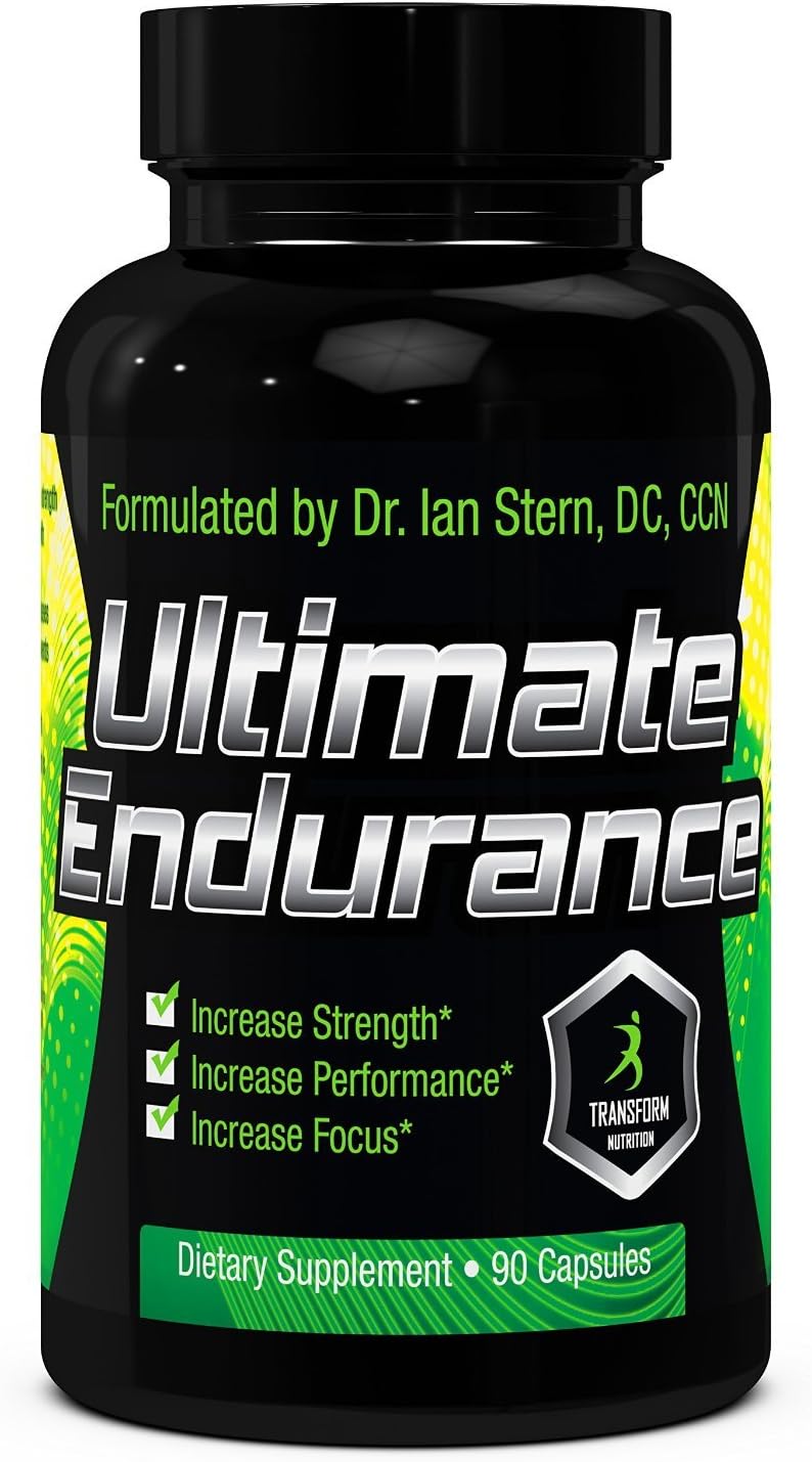 Ultimate Endurance - Powerful Aerobic and Energy Booster - Increases Circulation - Buffers Lactic Acid - All-Natural and Caffeine-Free
