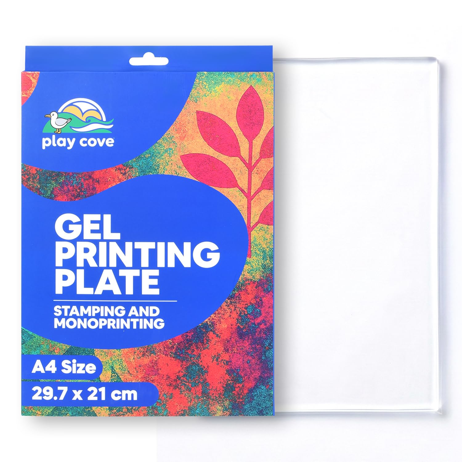 A4 Gel Printing Plate for Artists and Crafters – Reusable Gel Plate Printing Starter Kit for Monoprinting, Printmaking, and Mixed Media Art, Ideal for Home and Classroom Crafts-picture-11