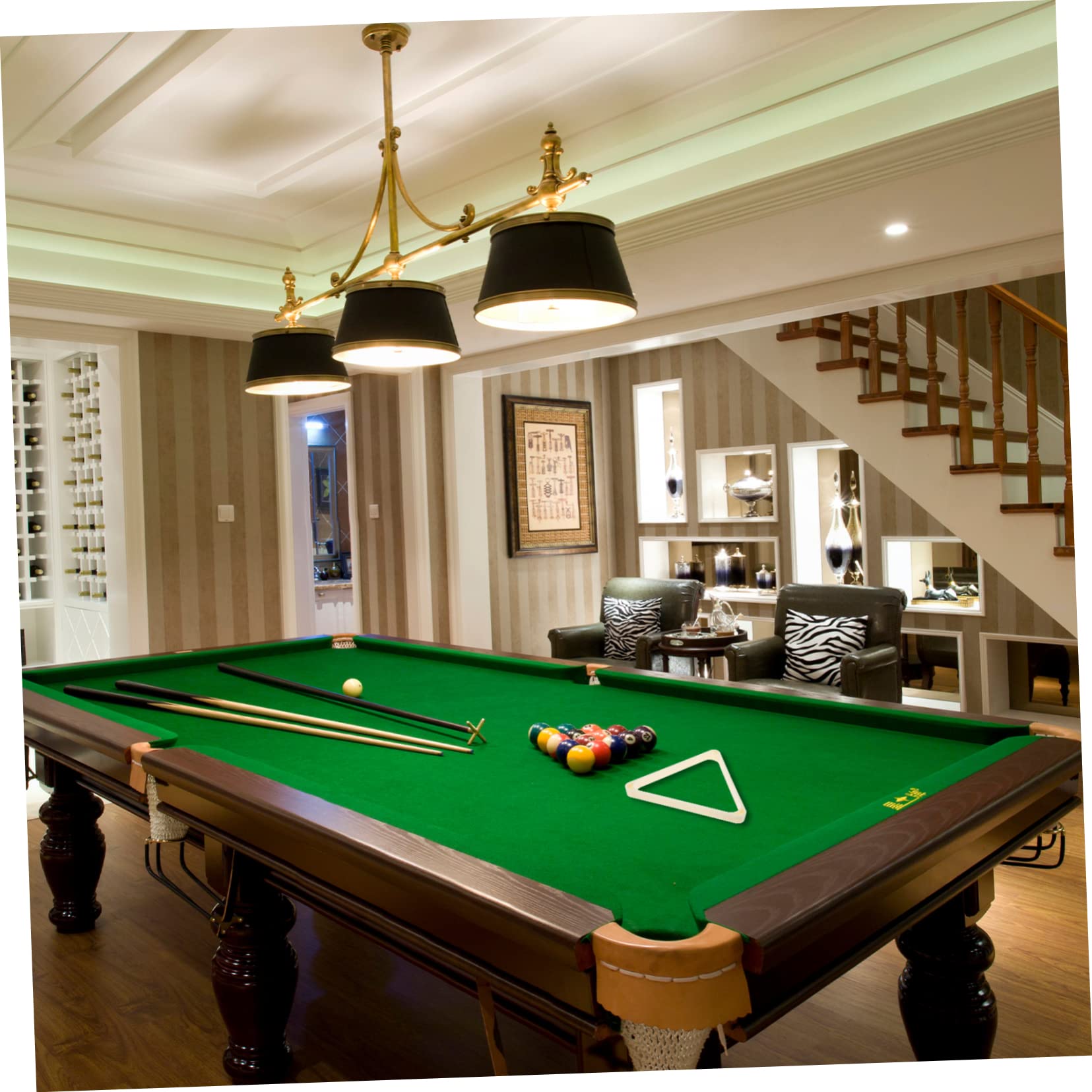 BESPORTBLE Billiard Playing Tool Triangle Billiard Tripod Frame Pool Balls Storage Rack Snooker Tripod Rack