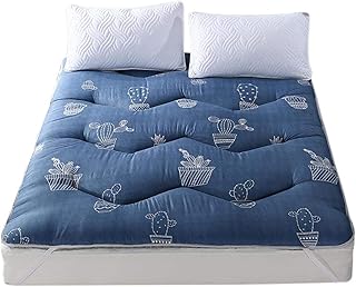 Materassino pieghevole per divano letto, resistente materasso arrotolabile per gli ospiti Antiscivolo Materassino per bambini lavabile con elastici per camera da letto dormitorio(150*200cm)