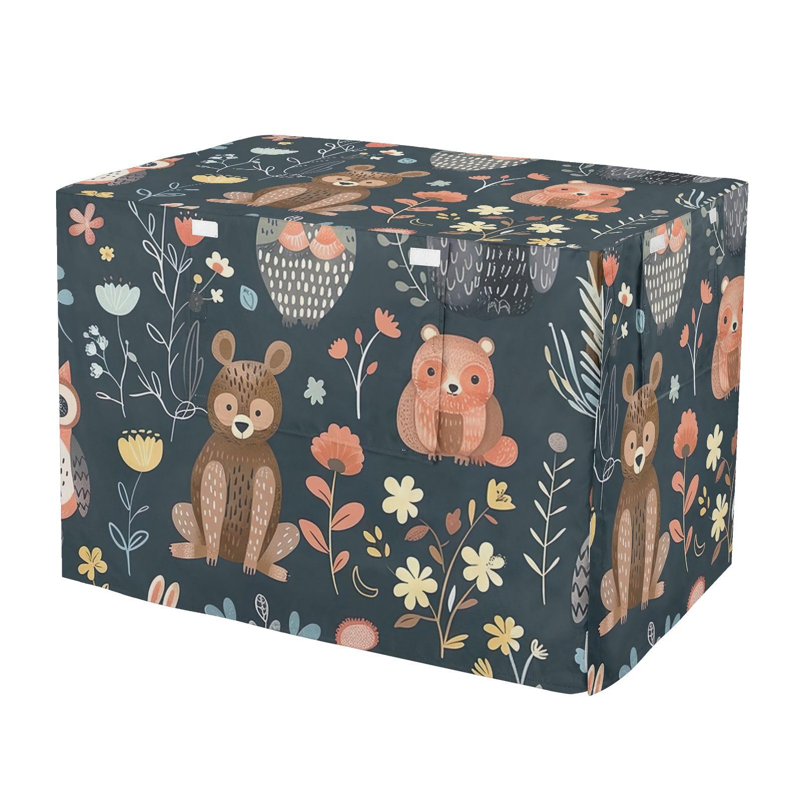 Housse de cage lavable contre aboiements chien anxieux