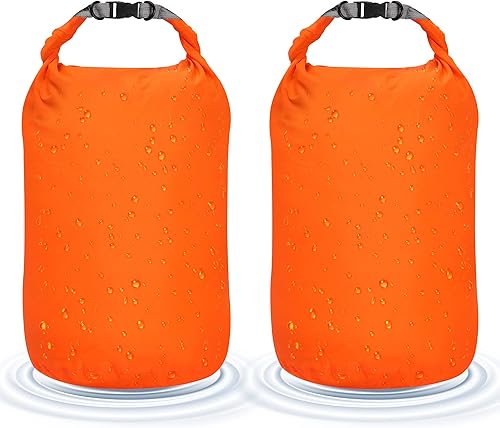 Desoto Bolsa seca impermeable, 2 paquetes, 10L20L40L70L, saco seco ligero, portátil, bolsa de almacenamiento en seco para mantener el equipo limpio