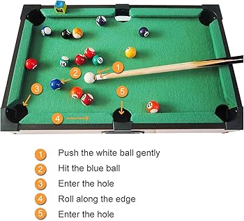 Amazon.co.jp: ミニビリヤード屋内ビリヤードゲームテーブル