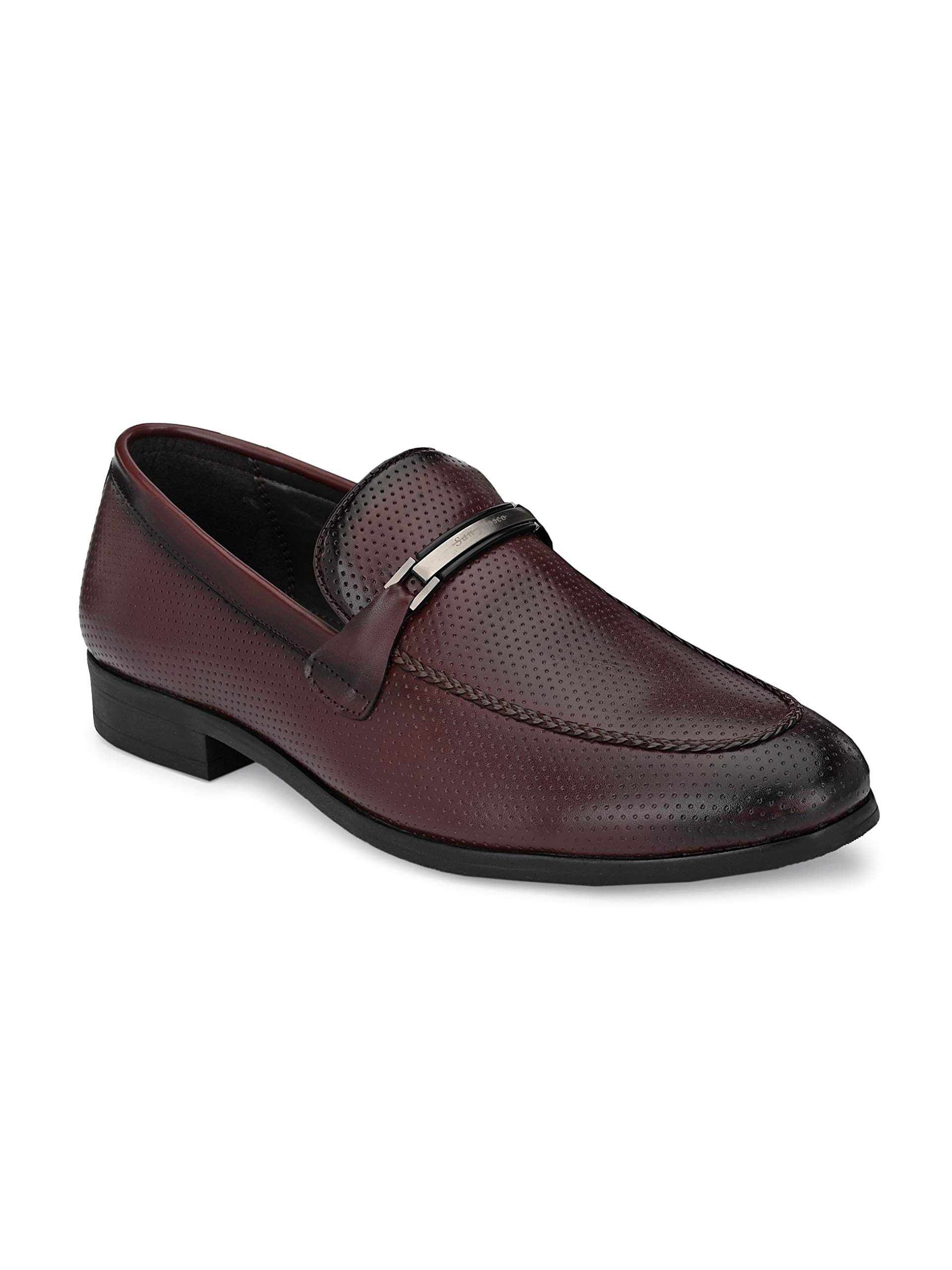 San Frissco Men Fleck Loafers Faux Leather Formal Shoes