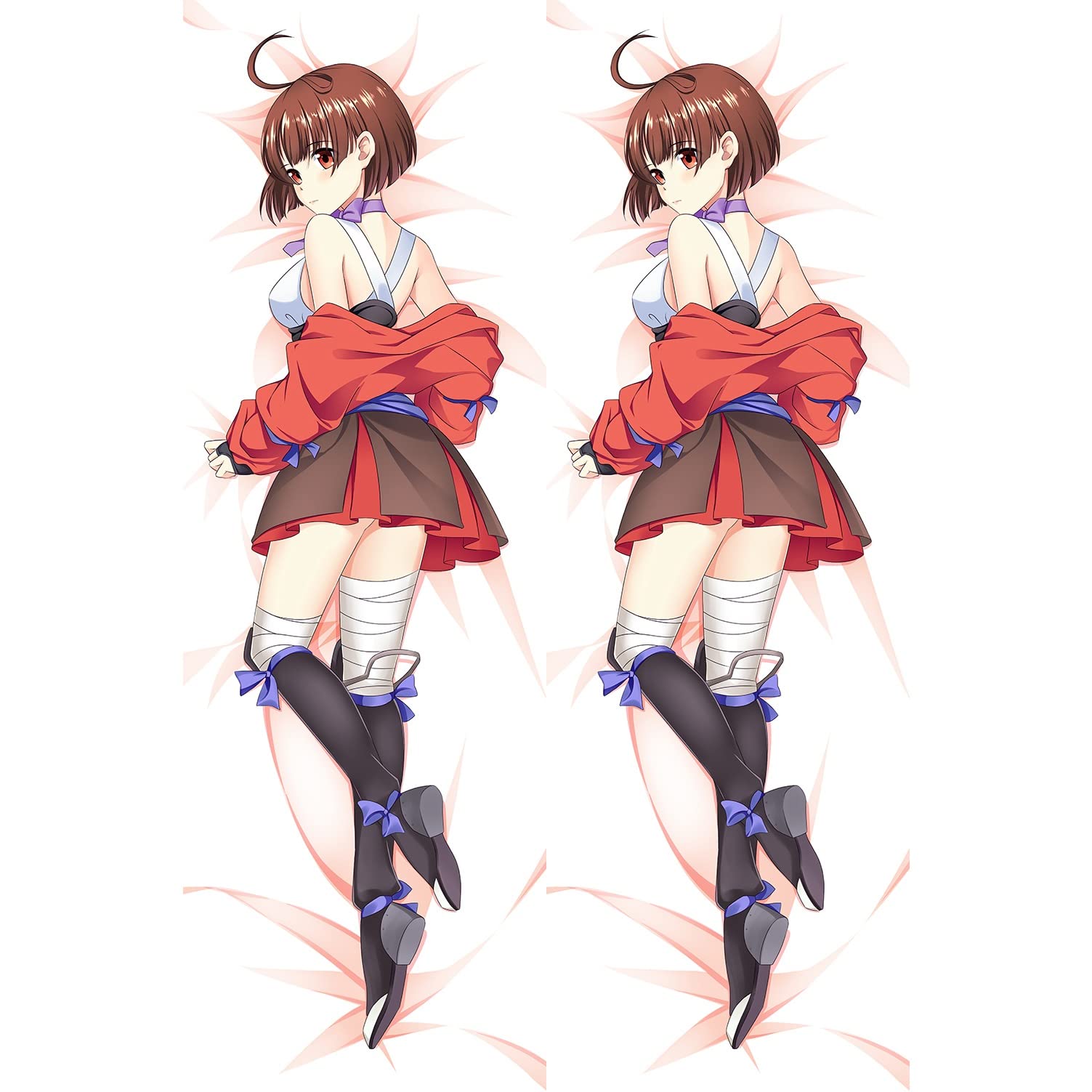 Amazon Com Wgjbmg Kabaneri Of The Iron Fortress Mumei 150x50cm Peach Skin 2way Dakimakura Anime Game Characters Anime Pretty Maiden 3d Printed Pattern Cushion Cover Home Kitchen
