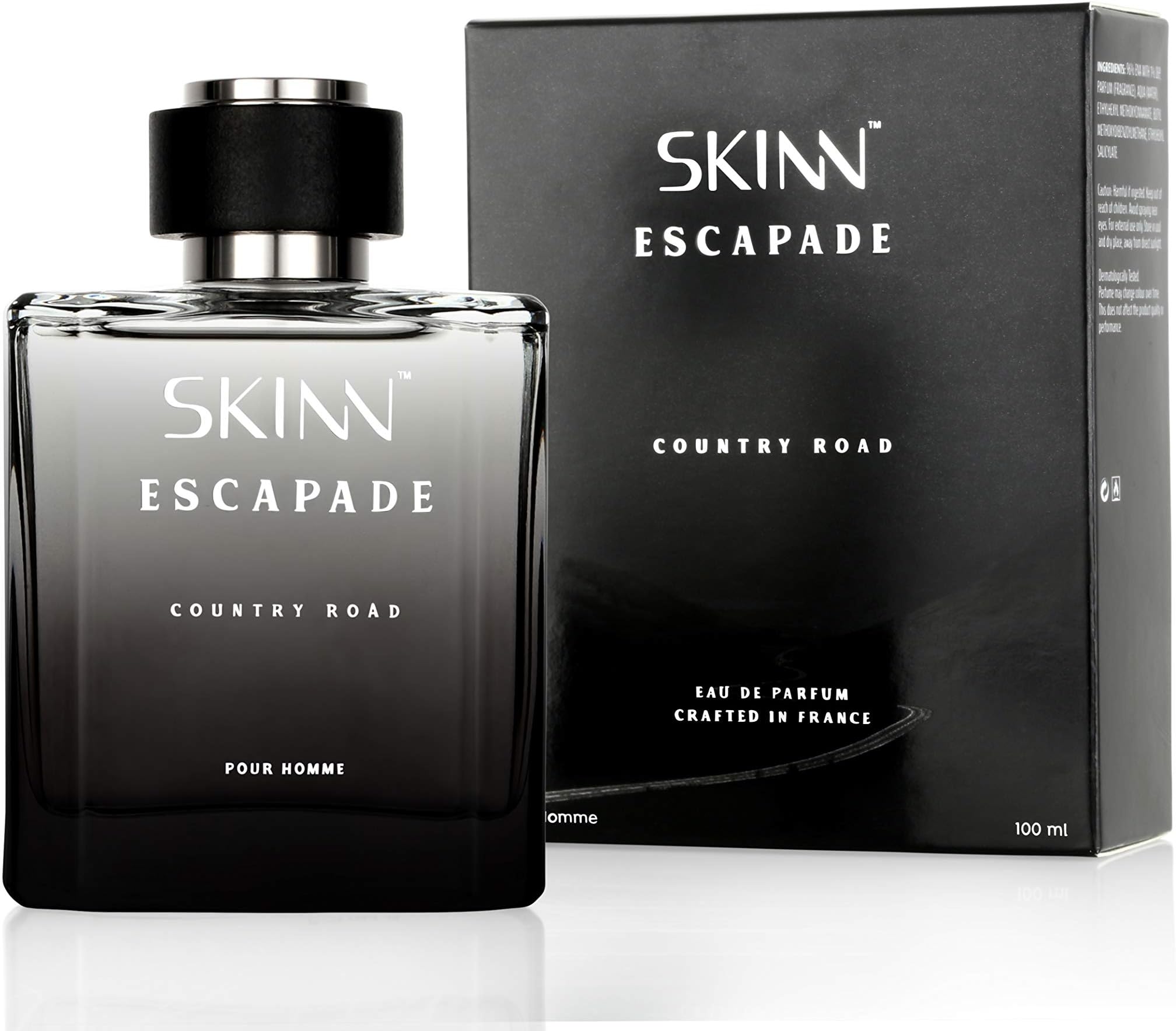 - Skinn By Titan Escapade Country Road Perfume | Perfume for Men | 100ml EDP | Long Lasting fragrance |Fresh and Citrus Fragrance for Men